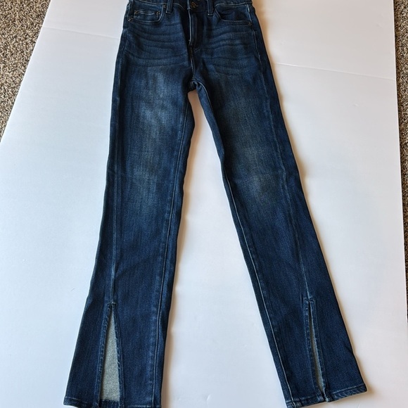 Pistola Woman’s Slit Front Hem Dark Blue Jeans - Picture 5 of 14